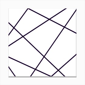 Linear Lines Canvas Print