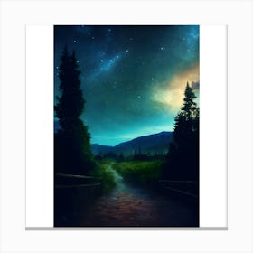 Starry Night Canvas Print