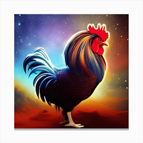 The Rooster Canvas Print