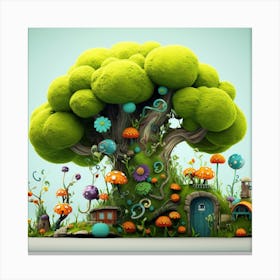 Fairy Forest Canvas Print