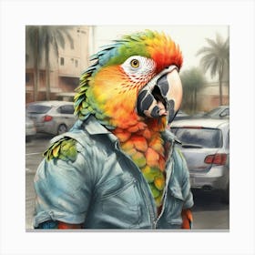 Parrot 39 Canvas Print