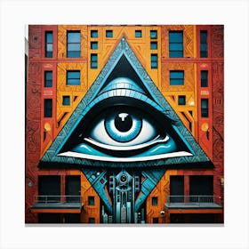 All Seeing Eye 3 Canvas Print