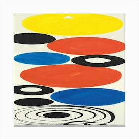 Spiral At Bottom (1971) Canvas Print