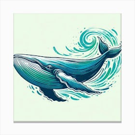 Humpback Whale 3 Canvas Print