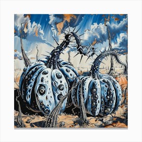 Pumpkins Canvas Print