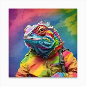 Chameleon 13 Canvas Print