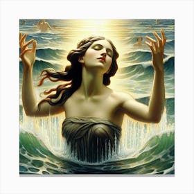 Mermaid 5 Canvas Print