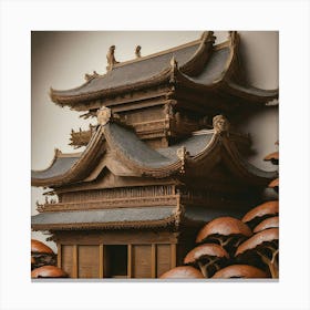 Asian Garden Canvas Print