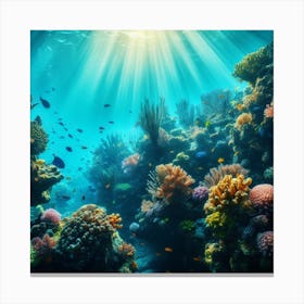 Coral Reef Canvas Print