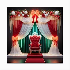 Throne Canvas Print