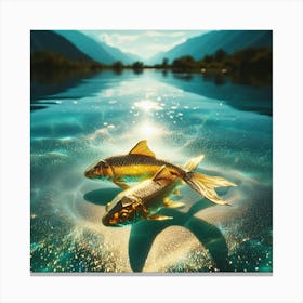 Golden fish 1 Canvas Print