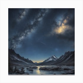 Milky Way Canvas Print