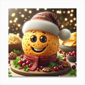 Cheese Hat Canvas Print