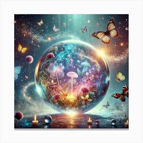 Mystical Sphere Canvas Print