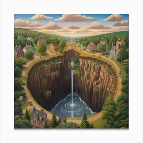 Waterfall Canvas Print