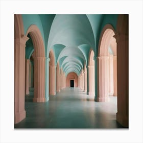 Hallway Stock Videos & Royalty-Free Footage 15 Canvas Print