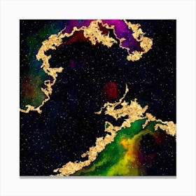 100 Nebulas in Space Abstract n.020 Canvas Print