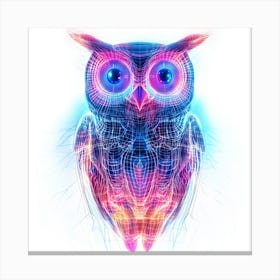 Abstract Owl Canvas Print Canvas Print