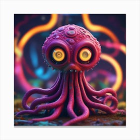 Octopus Canvas Print