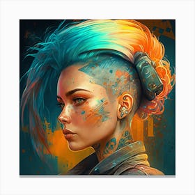 Apocalypse Girl Canvas Print