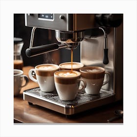 Espresso Machine Canvas Print