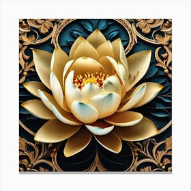 Lotus Flower 72 Canvas Print