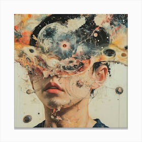 Galaxy od Creativity Canvas Print