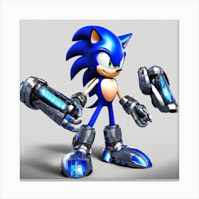 Sonic The Hedgehog 58 Canvas Print