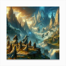 Lord Of The Rings 23 Canvas Print
