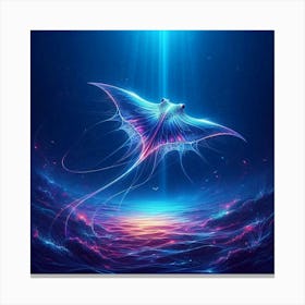 Sting Ray Canvas Print