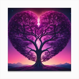 Heart Tree 8 Canvas Print