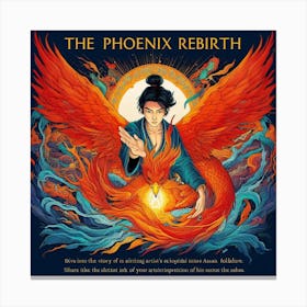 Phoenix Rebirth Canvas Print