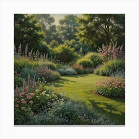 Garden In Bloom Canvas Print