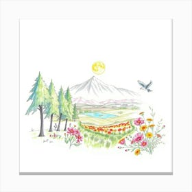 Mt Fuji 12 Canvas Print