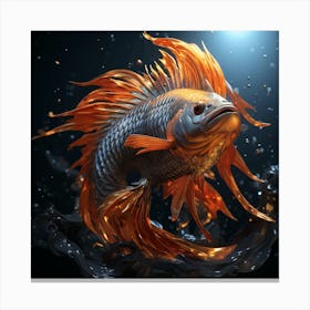 Betta Fish 3 Canvas Print