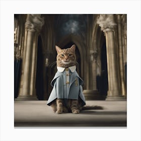 Harry Potter Cat Canvas Print