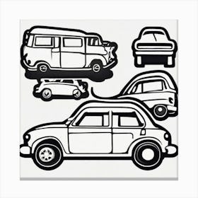 Old Cars Canvas Print