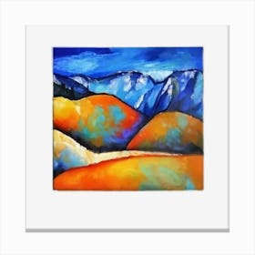 Mountain Landscape Canvas Print