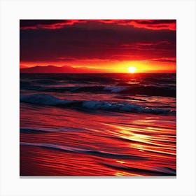 Sunset Wallpaper 1 Canvas Print