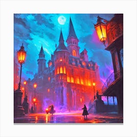 Gloomy Night Canvas Print