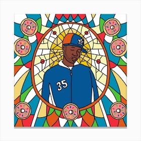 J Dilla - Donuts Canvas Print