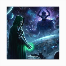 Dr Doom Canvas Print