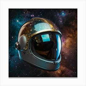 Space Helmet Canvas Print