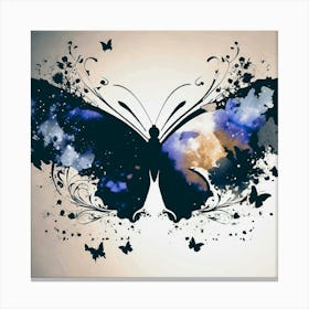 Butterfly Painting 1 Canvas Print