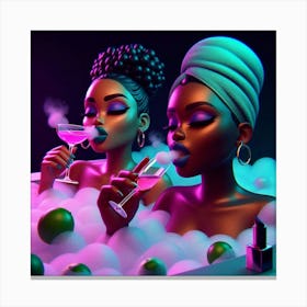 Smoke N Chill Canvas Print