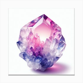 Crystal 5 Canvas Print