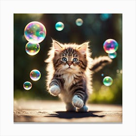 Bubbles! Canvas Print