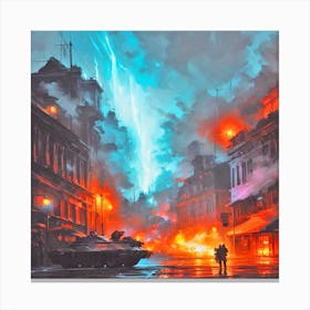 Apocalypse City 6 Canvas Print