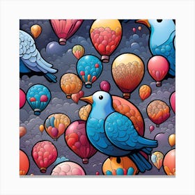 Hot Air Balloons Canvas Print