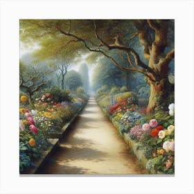 Garden Path 8 Canvas Print